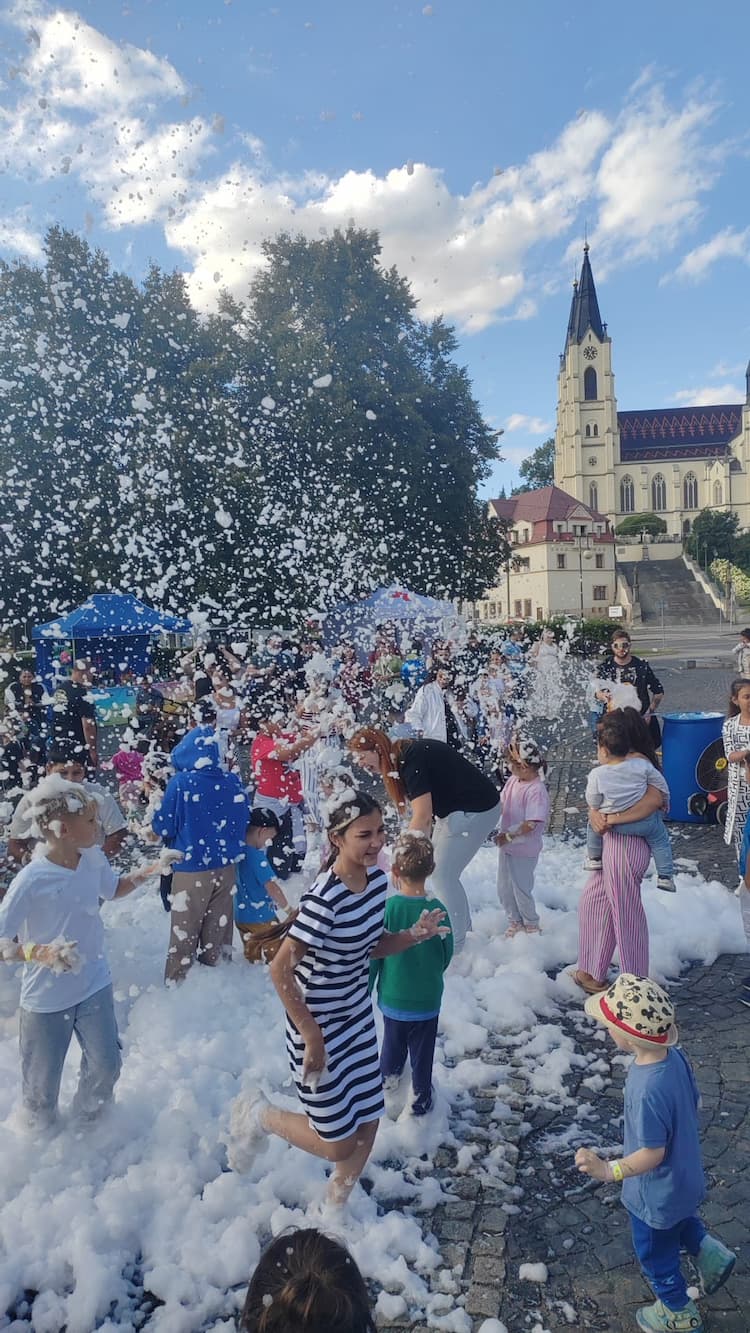 Dětský koutek na festivalu